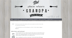 Desktop Screenshot of grandpa-tells-stories.com